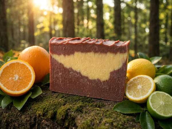 citrus soap in forest