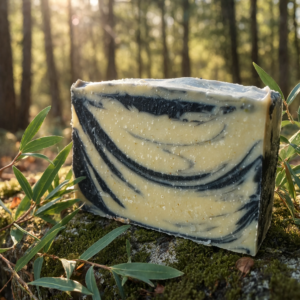 tea tree soap in forest